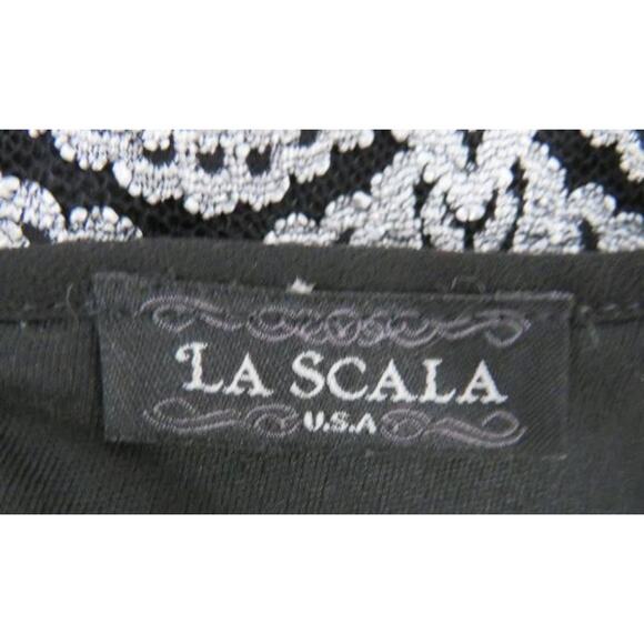 Women Silver Black High- Low lace maxi Bodycon Mermaid dress Size (S) - Picture 3 of 14